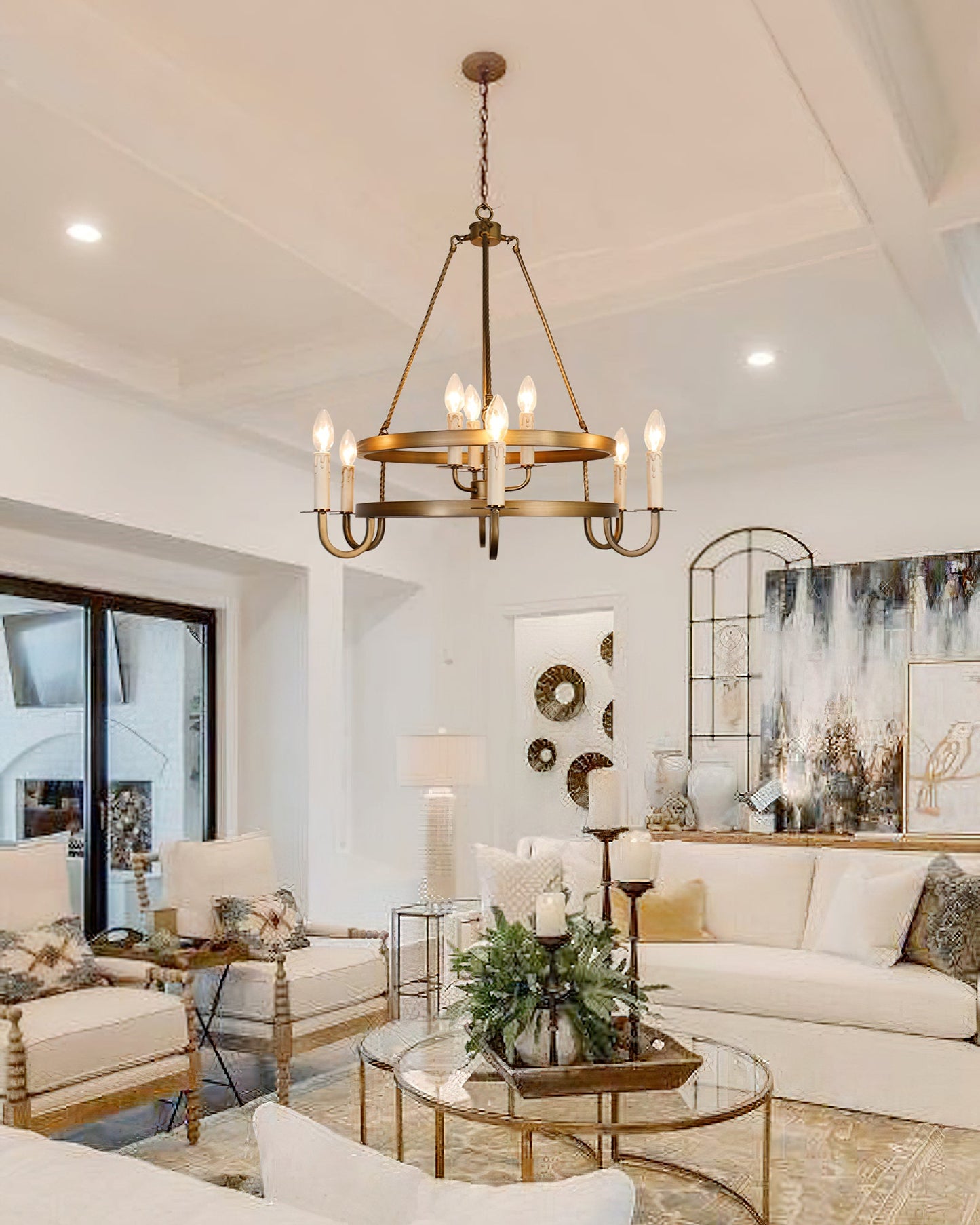 Vintage Voyager Chandelier - YIOSI