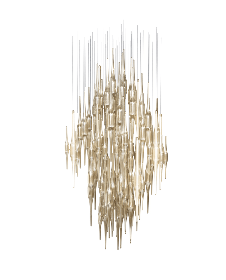 Vitara Glass Drop Customize Chandelier - YIOSI
