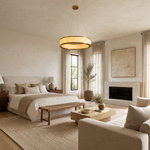 Vivian Modern Alabaster Round Chandelier