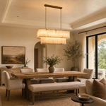 Vivian Modern Rectangular Dining Chandelier