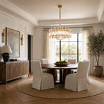 Voluta Crystal Chandelier