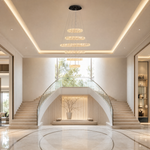 Vortice Crystal Trio Chandelier