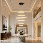 Vortice Crystal Trio Chandelier