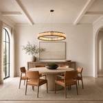 Votelle Modern Alabaster Ring Chandelier