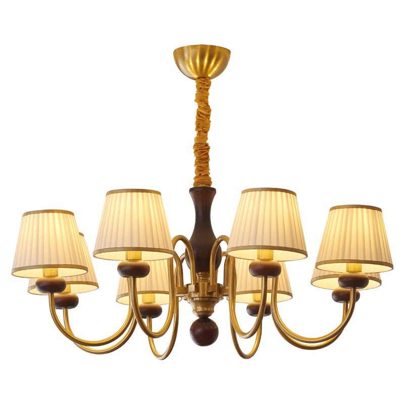 Walden Pleat Chandelier - YIOSI