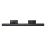 Wall mounted mirror front wall lamp Black / 30’’