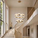 Wind & Wave Modern Sculptural Pendant Light