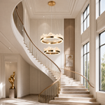 Wind & Wave Modern Sculptural Pendant Light