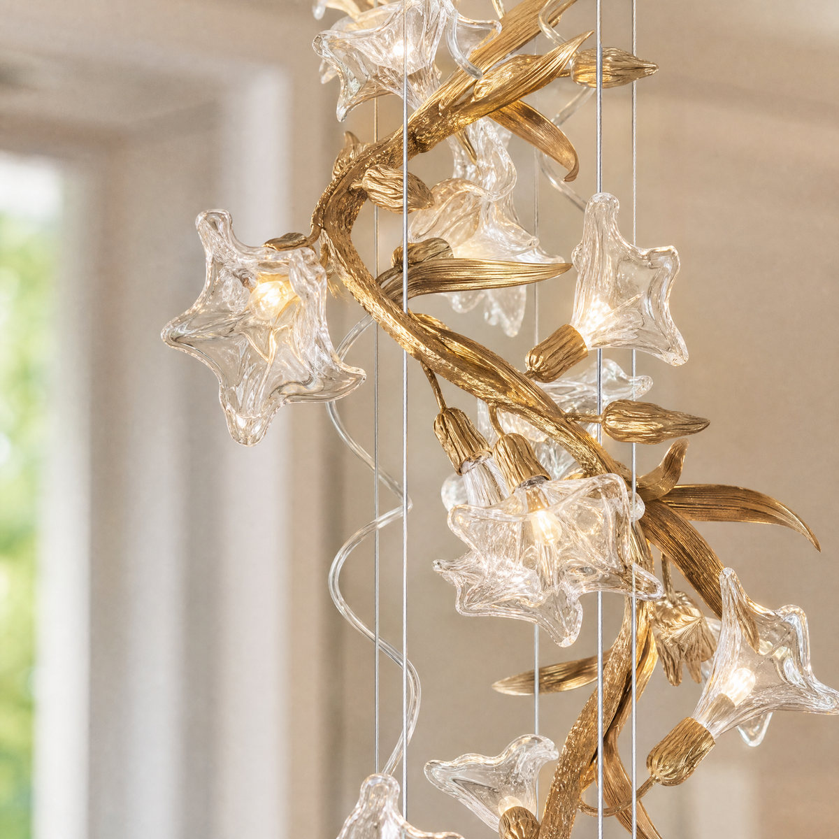 Wisteria Bloom Cascade Chandelier