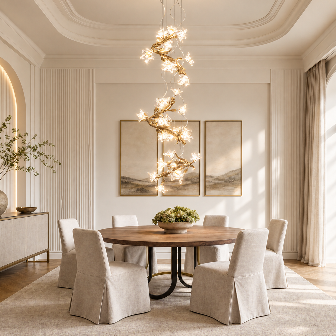 Wisteria Bloom Cascade Chandelier