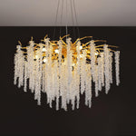 Wisteria Flower Crystal Chandelier