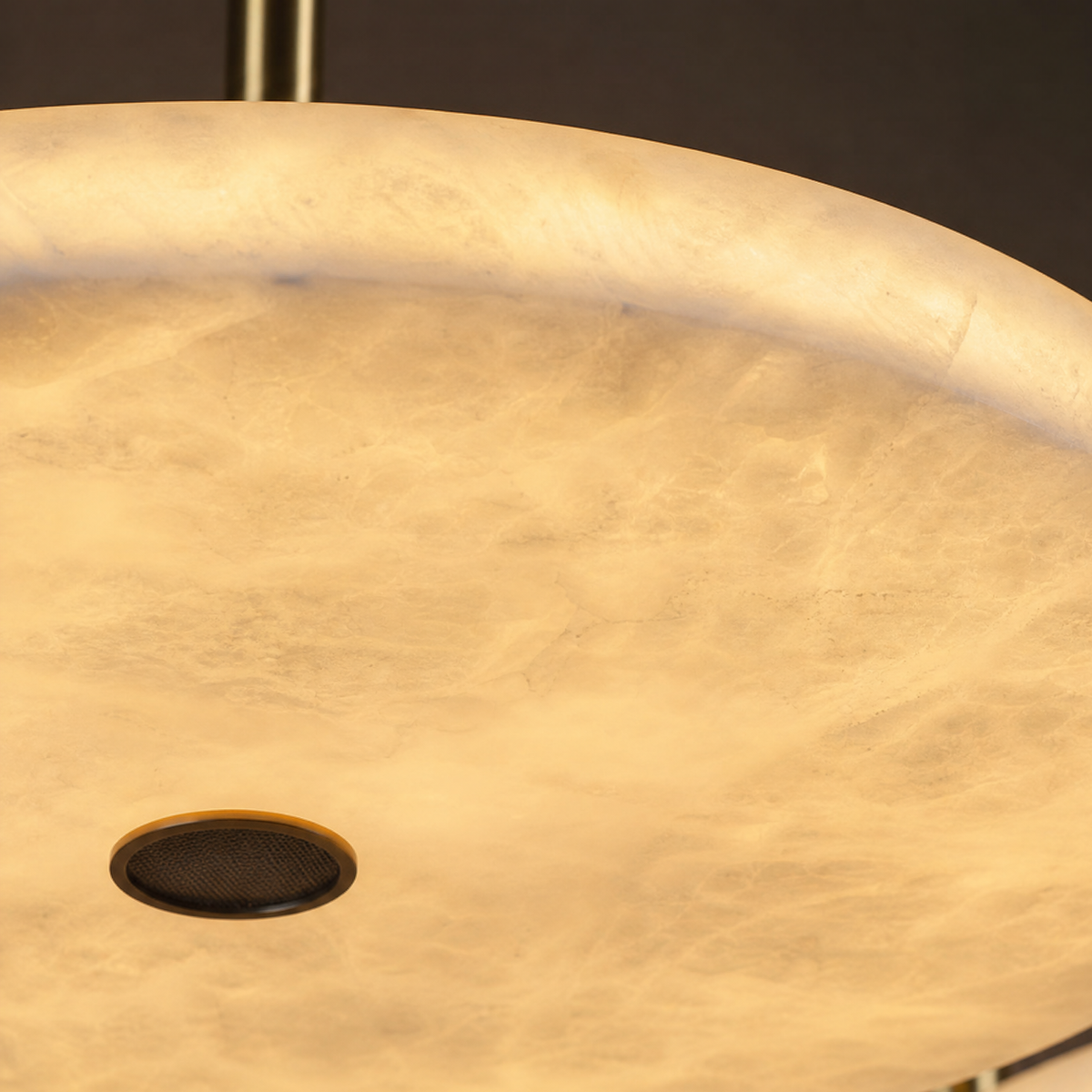 Wood Disc Ceiling (extra sizes) Alabaster