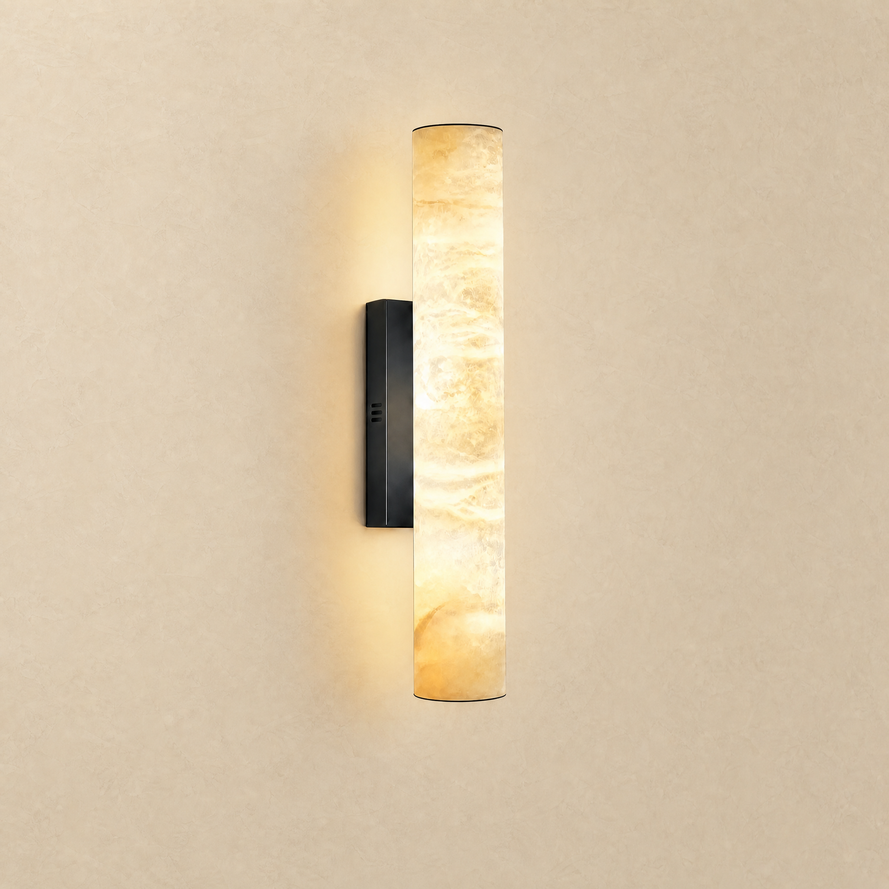 Wall Sconce in matte black