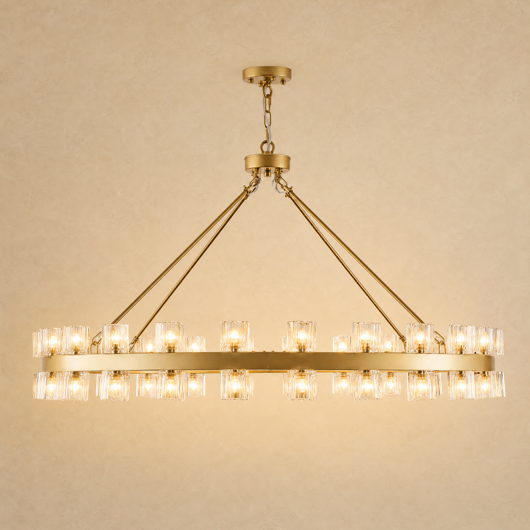 Pendant Light in brass