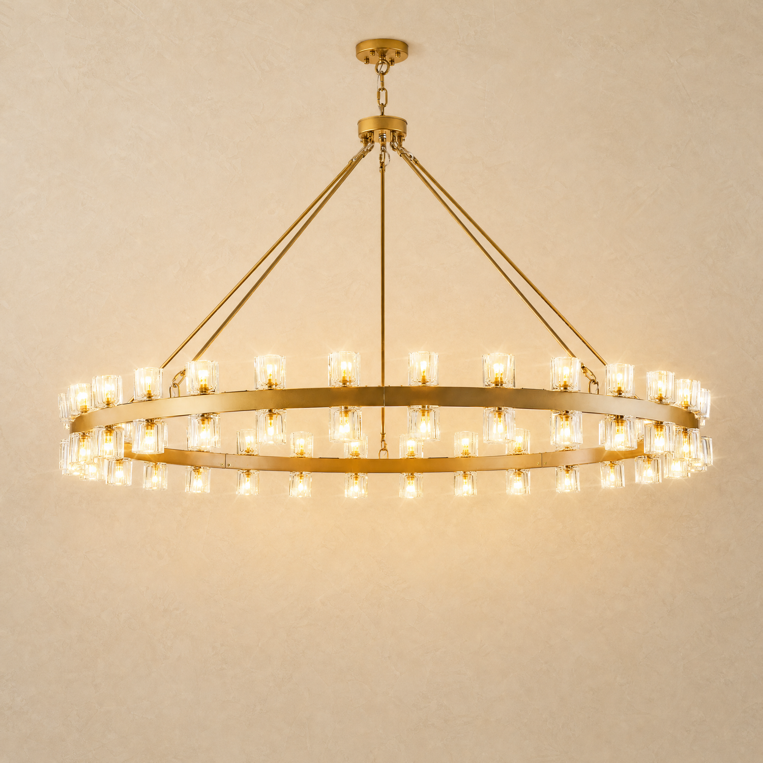 Pendant Light in brass
