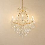 Maria Theresa Gold Chandelier in gold