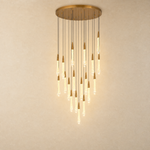 Pendant Light in gold plated