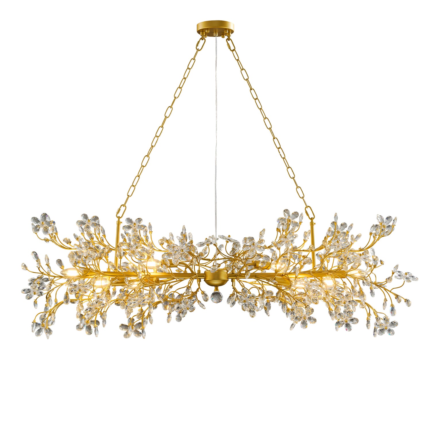 Twig Linear Dining Pendant 1300 - Copper