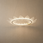 Yiosi Aster Ring Glass Chandelier 39.4"