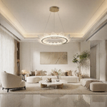Yiosi Aster Ring Glass Chandelier 39.4"