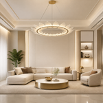 Yiosi Aster Ring Glass Chandelier 39.4"