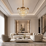Yiosi Astoria Round Crystal Chandelier