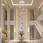 Yiosi Cascade Drop Cascading Glass Chandelier 24"