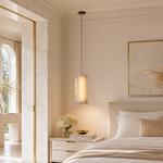 Yiosi Cloud Brocade Mini Natural Stone Pendant Light