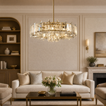 Yiosi Daisy Rock Crystal Chandelier