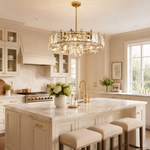 Yiosi Daisy Rock Crystal Chandelier