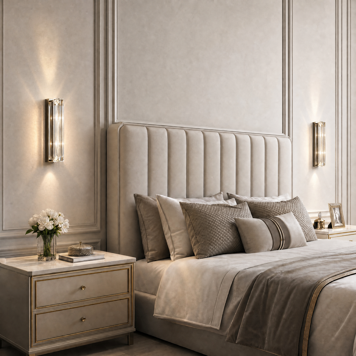 Yiosi Eclipse Crystal Modern Wall Sconce