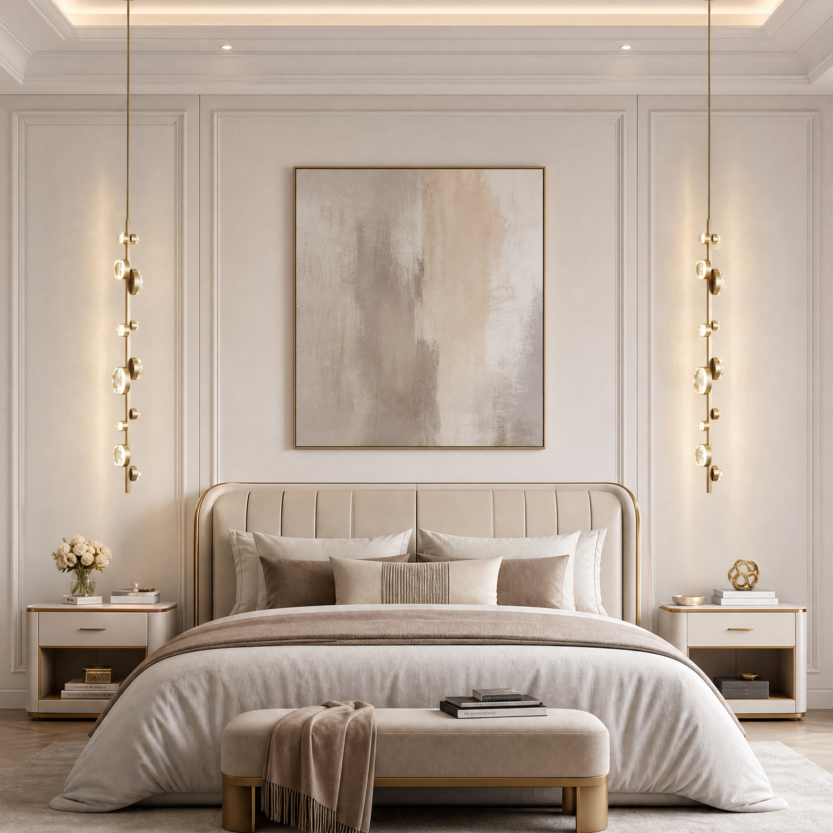Yiosi Eclipse Linear Modern Chandelier