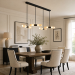 Yiosi Gemstones Linear Crystal Chandelier 59"