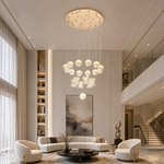 Yiosi Glorious Grand Cascading Crystal Chandelier
