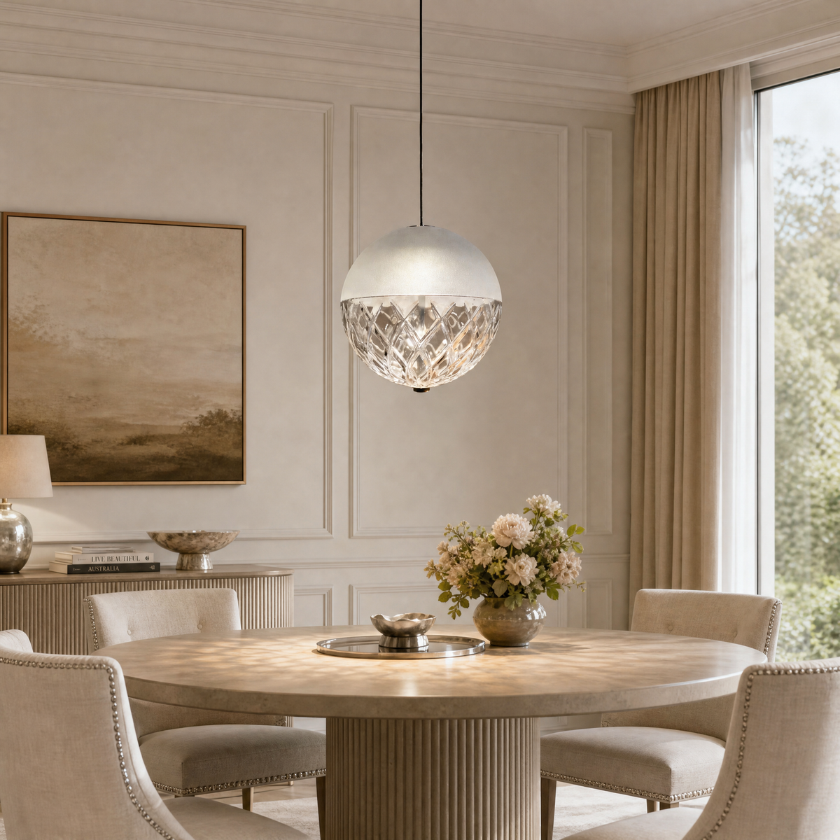 Yiosi Glorious Mini Crystal Pendant Light
