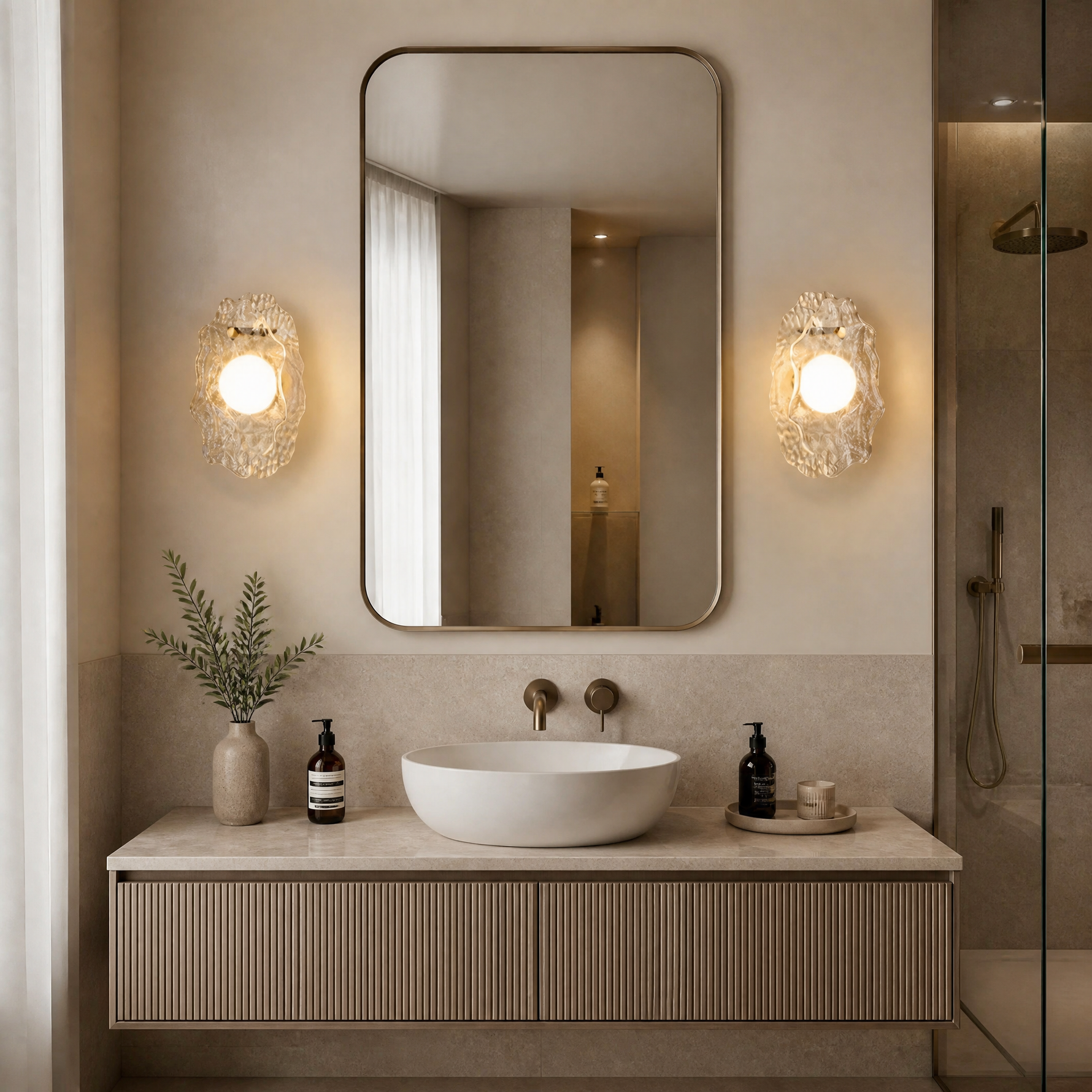 Yiosi Grape Mini Glass Wall Sconce