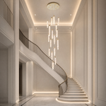 Yiosi Halsey Linear Icicle Crystal Glass Chandelier 47" L