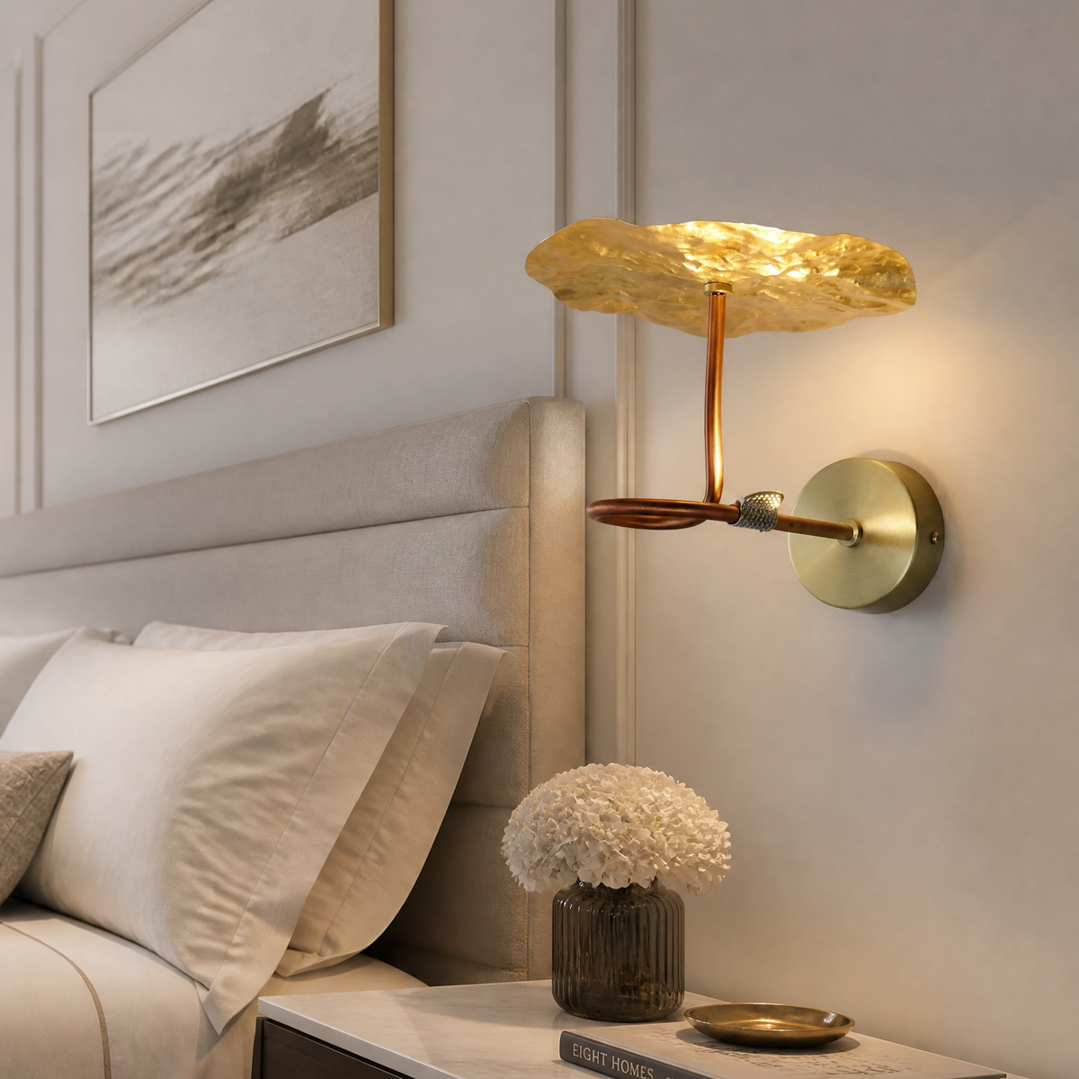 Yiosi Hayes Mini Brass Wall Sconce