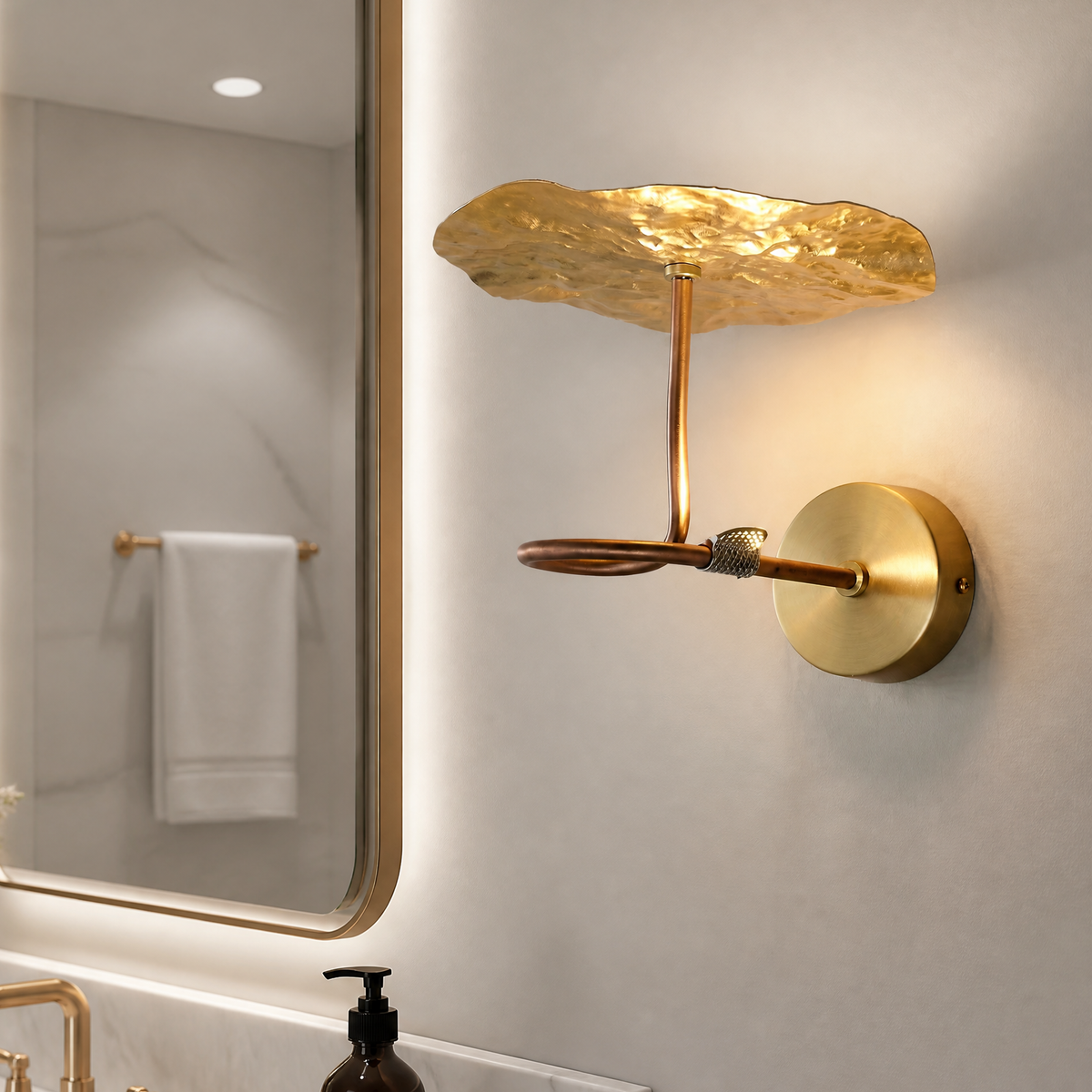 Yiosi Hayes Mini Brass Wall Sconce