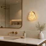 Yiosi High Luxury Mini Natural Stone Wall Sconce 7" Style A