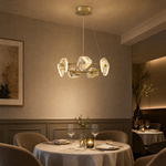 Yiosi High Luxury Natural Stone Chandelier 39"