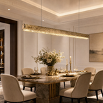 Yiosi Hudson Linear Crystal Bar Chandelier
