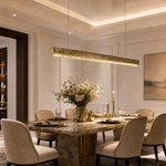 Yiosi Hudson Linear Crystal Bar Chandelier