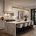 Yiosi Hudson Linear Crystal Bar Chandelier