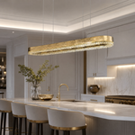 Yiosi Hudson Oval Crystal Chandelier