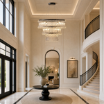 Yiosi Lennox Tiered Glass Chandelier 44.5" D