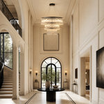 Yiosi Lennox Tiered Glass Chandelier 44.5" D