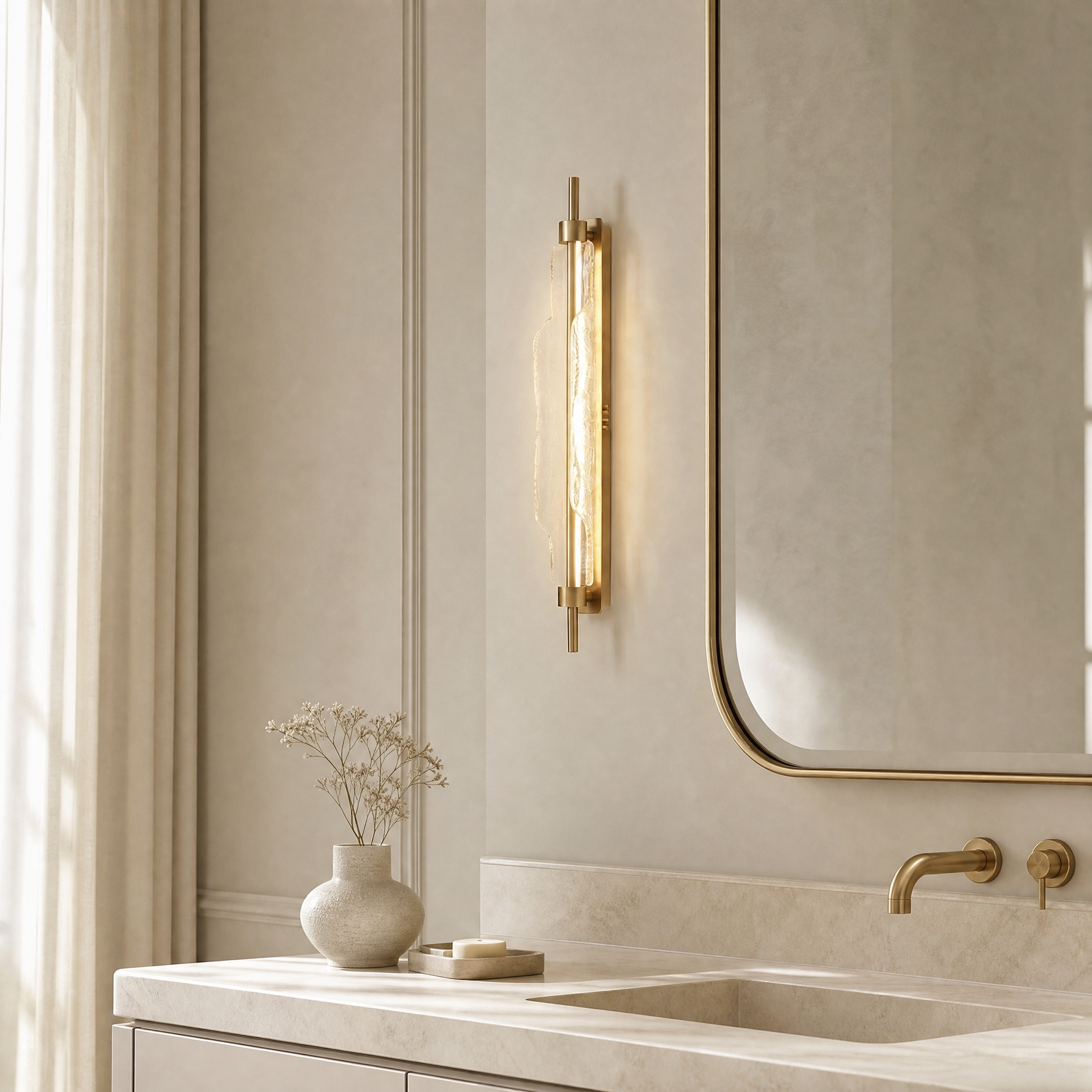 Yiosi Luce Aurora Mini Glass Wall Sconce
