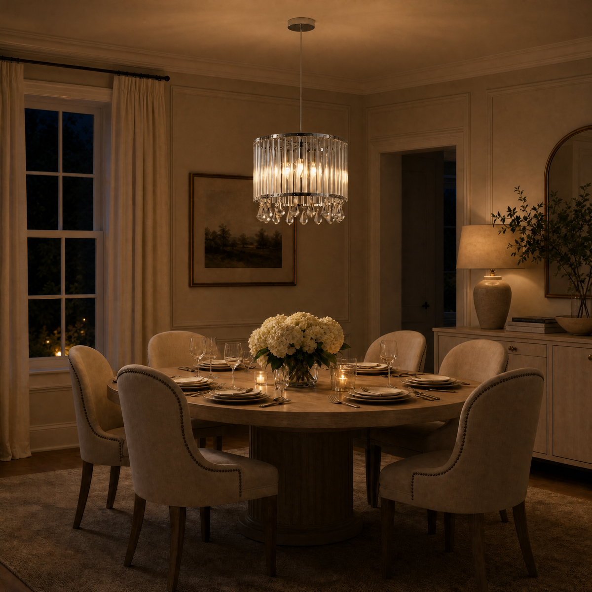 Yiosi Lumiere Mini Crystal Pendant Light