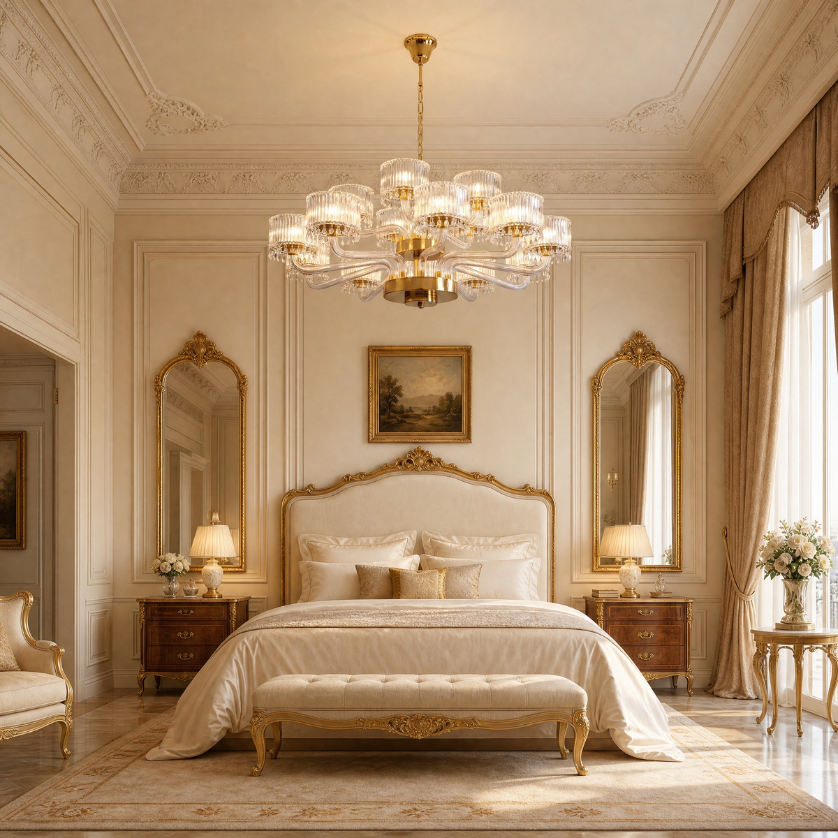 Yiosi Lumiere Nested Crystal Chandelier